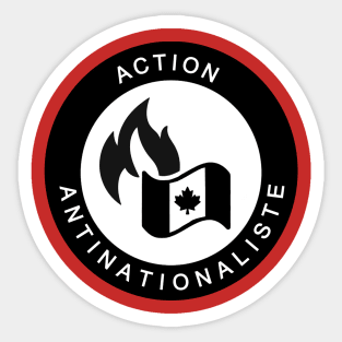 Action antinationaliste Sticker
